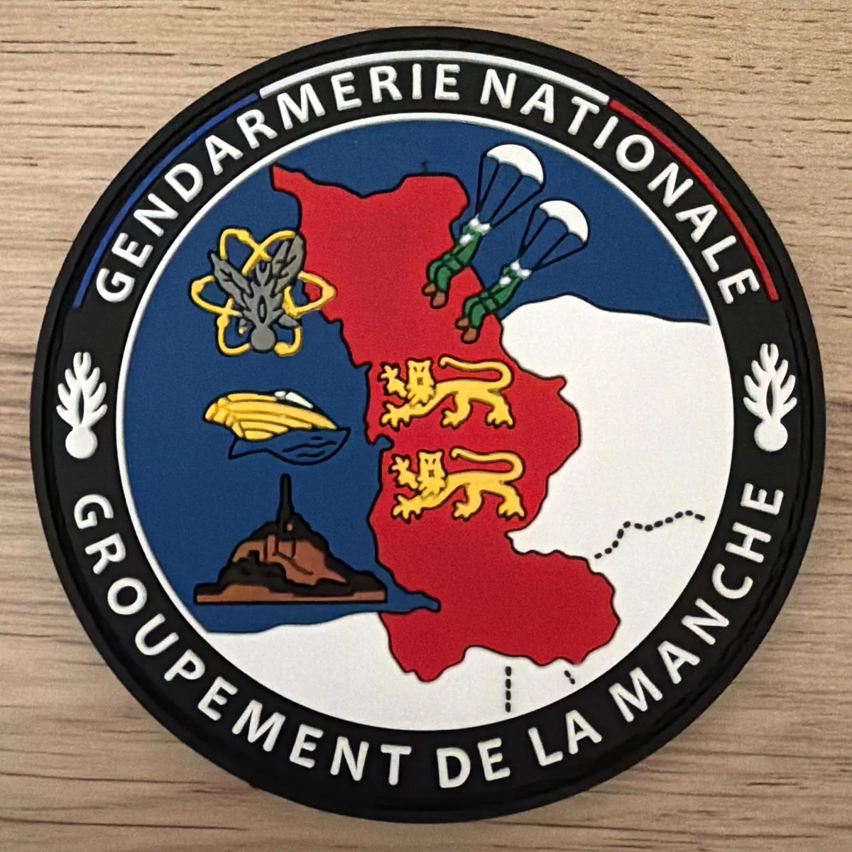 Écusson du groupement de la Manche 