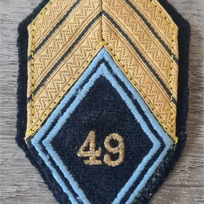 Losange 49eme BT / Modèle Cadre / Sergent Chef 