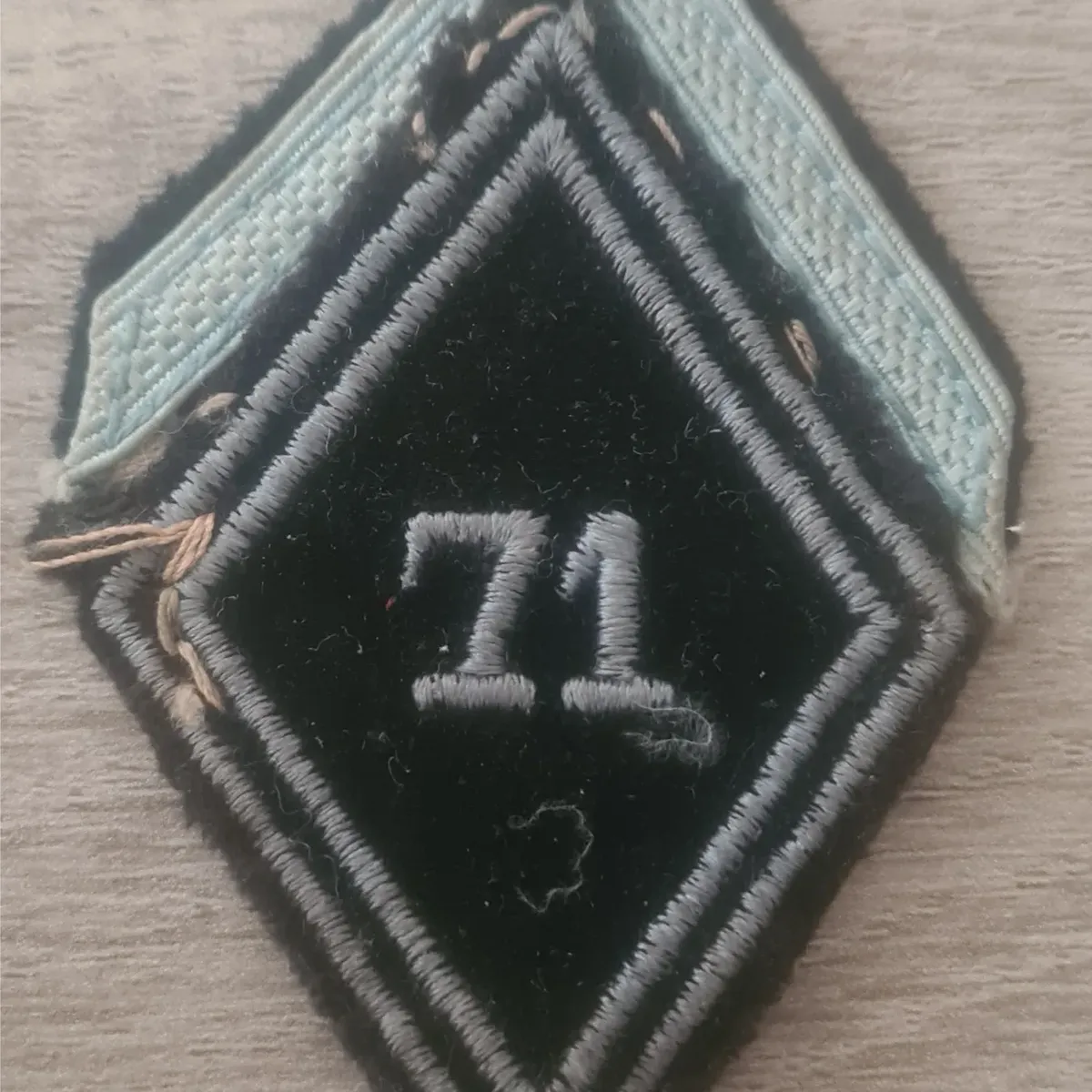 Losange 71eme BT / Modèle Troupe / 1ere Classe 