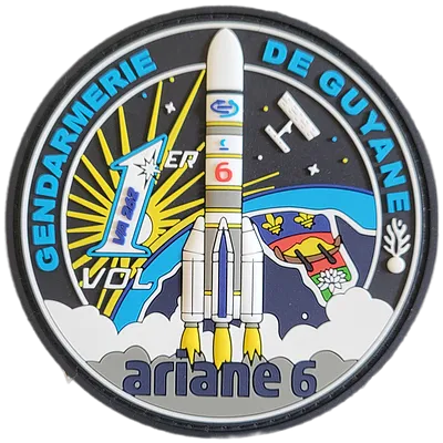 Gendarmerie de Guyane 1er Vol Ariane 6