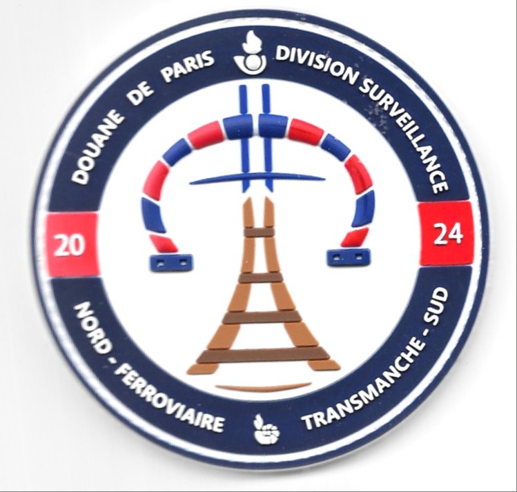 Douane - Division surveillance - Ferroviaire Transmanche 2024