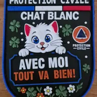 Protection Civile - Chat Blanc
