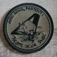 53e RT / 4e Cie / Avec Nous Partout / Bourdon noir