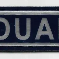Écusson de poitrine "DOUANE" plastifié