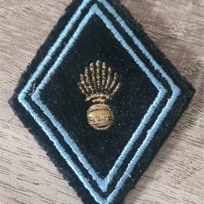 Losange HR / 2 soutaches / Modèle cadre