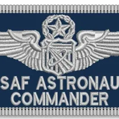 USAF astronaut commander