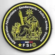  Ecussons FSI - Forces de Sécurité Intérieure