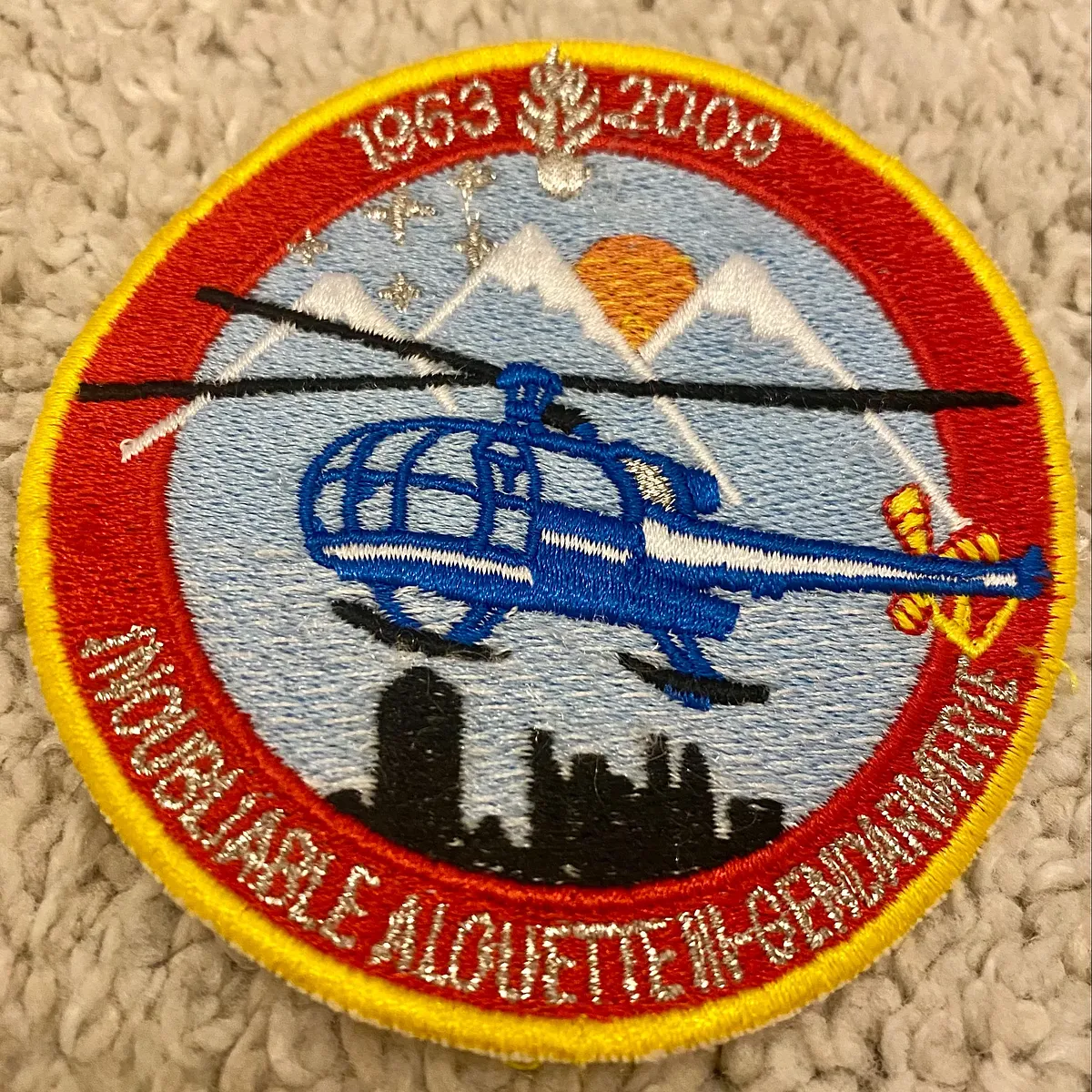 Fin Alouette lll Gendarmerie 