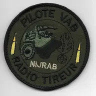 Gendarmerie - Pilote VAB - Radio Tireur - Nijrab - Afghanistan