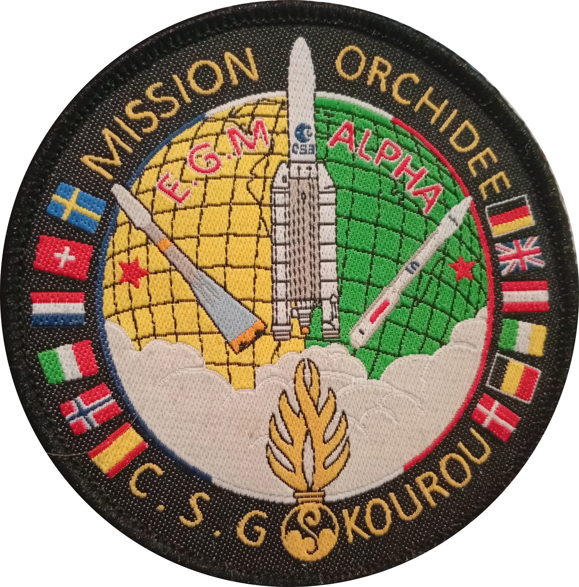 Mission Orchidée - EGM Alpha - CSG Kourou