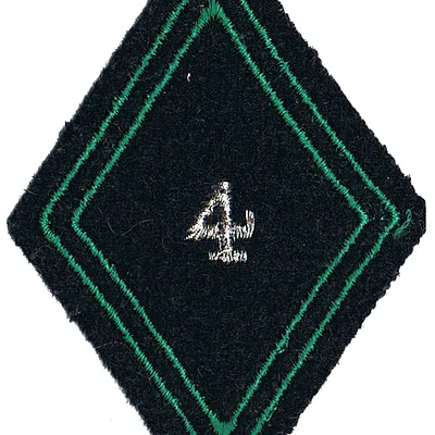 Losange du 4ème Régiment de Chasseurs - Modèle Cadre