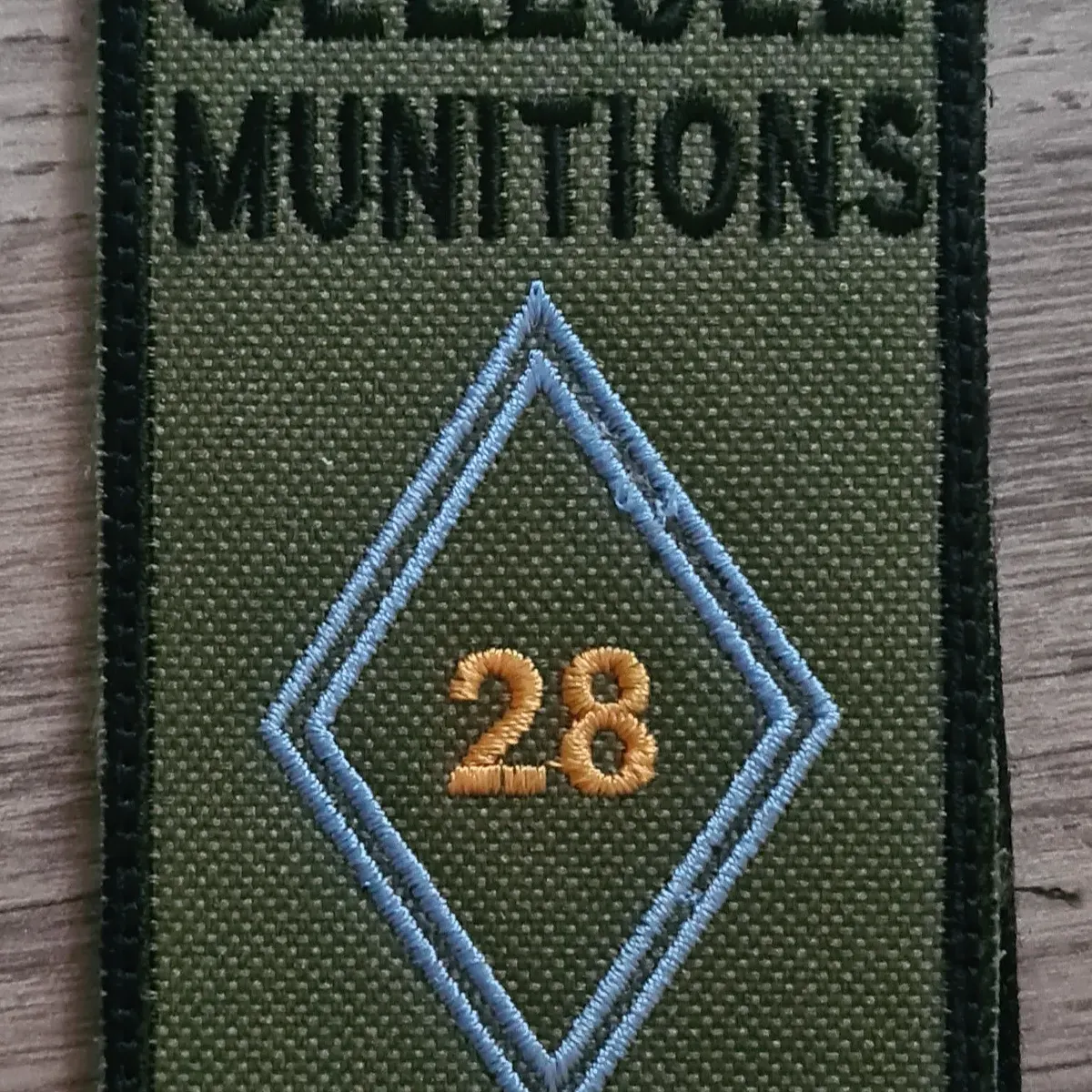 28e RT / Cellule Munitions 