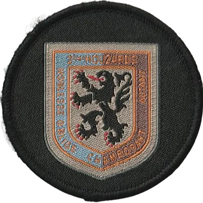 2ème Régiment de Hussards - Ecusson de tenue de sport rénovée (TSR)