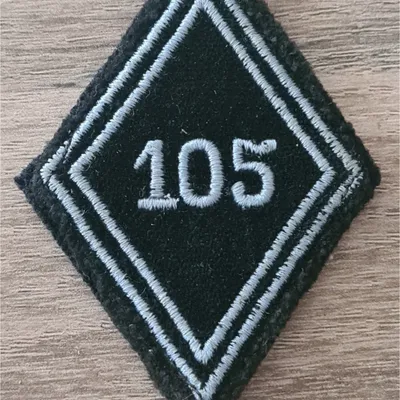 Losange 105eme CMT / Modèle Troupe