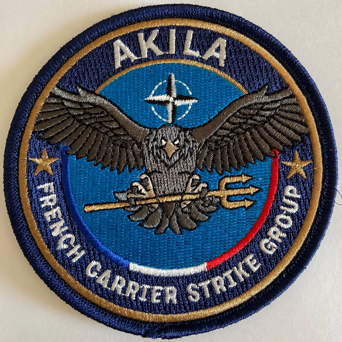 AKILA French Carrier Strike Group Brodé