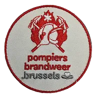écusson pompiers de Bruxelles (SIAMU)