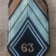 Losange 63eme CT / Modèle Cadre / Caporal Chef 