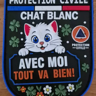 Protection Civile - Chat Blanc