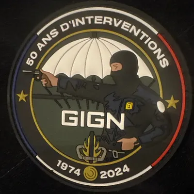 GIGN 50ans intervention PVC