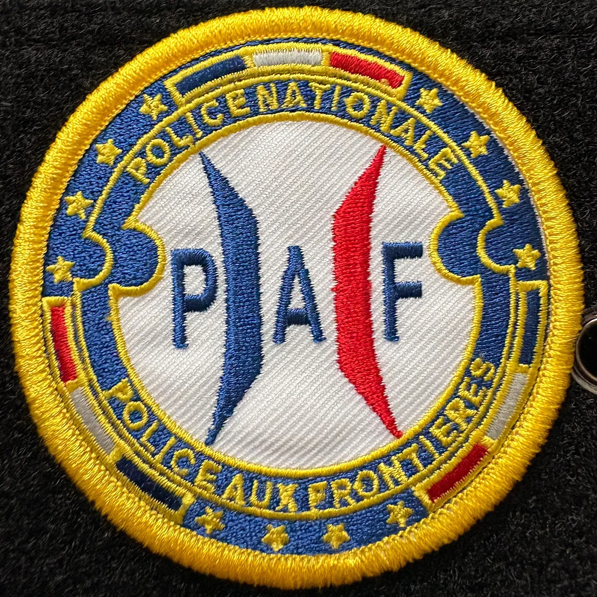 Police Nationale - Police aux frontières (Écusson rond)