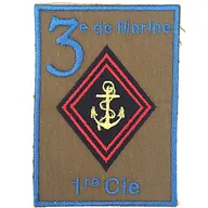 3e Régiment d'Infanterie de Marine - 1ere Compagnie