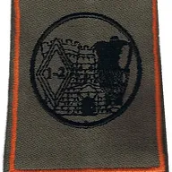 Passant d'épaule du 1er-2ème Régiment de Chasseurs - Escadron de Base et d'Instruction (V1)