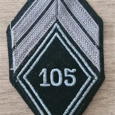 Losange 105eme CMT / Modèle Troupe / Caporal 
