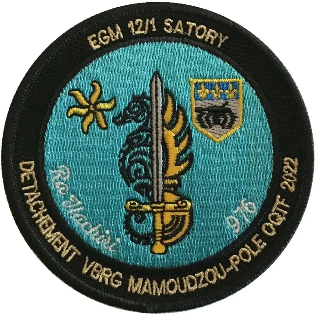 EGM 12/1 Satory - Détachement VBRG Mayotte - 2022