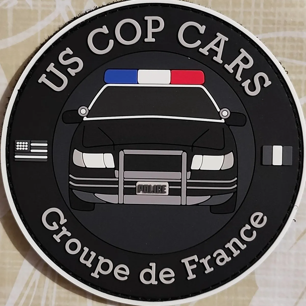 US Cops Cars groupe de France 