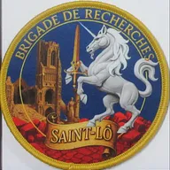 Écusson Brigade de recherches de Saint-Lô