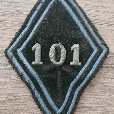 Losange 101eme CMT / Modèle Troupe / Procédé Gilmant