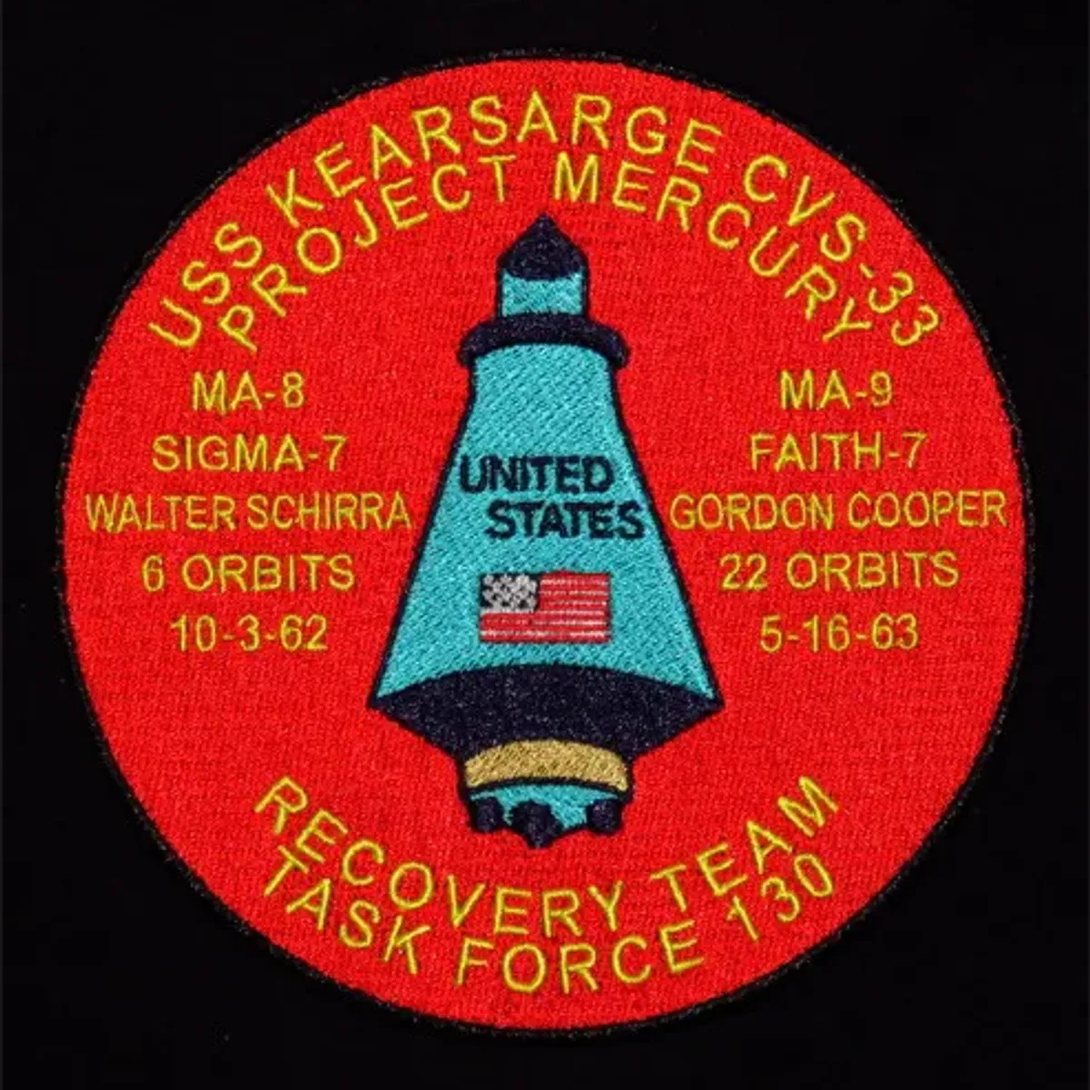 Mercury 8 et 9 récupération
