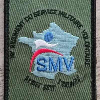 1er RSMV / État-Major / Bordure Noir