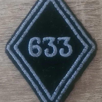 Losange 633eme CVHF / Modèle Troupe 