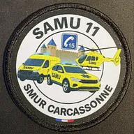 SAMU 11 SMUR Carcassonne Brodé