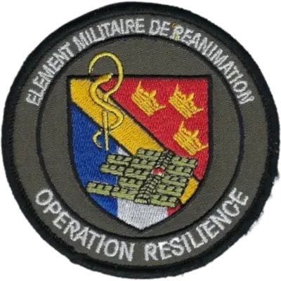 SSA : Elément Militaire de Réanimation Opération Résilience Mulhouse (85mm)