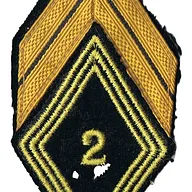 Losange de bras du 2ème Régiment de Chasseurs d'Afrique - Brigadier