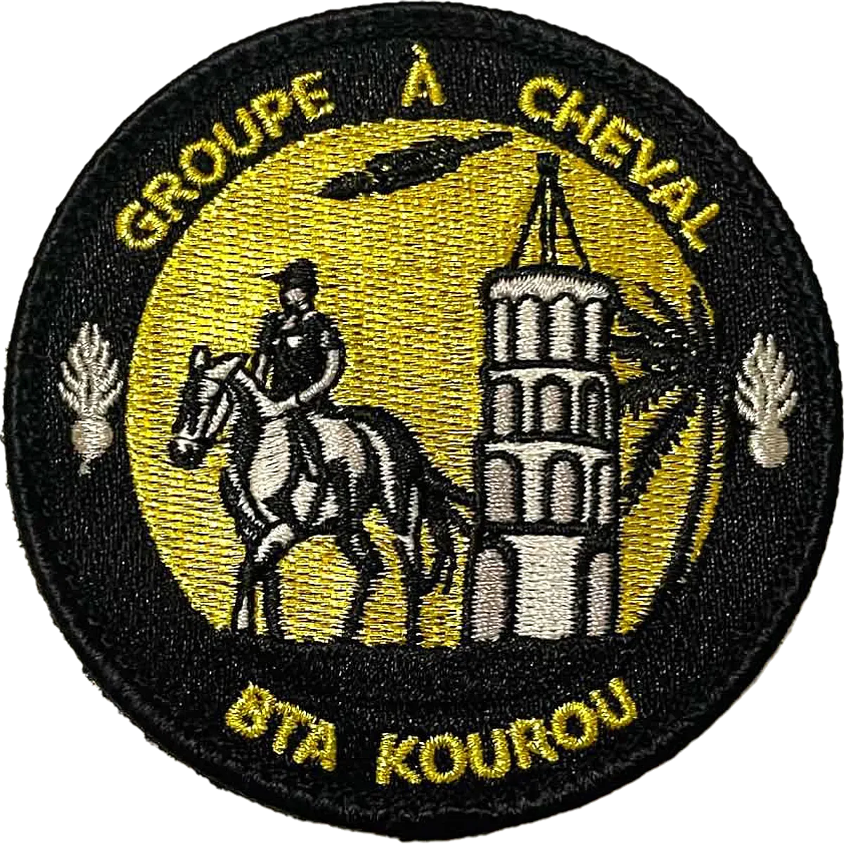 BTA Kourou Groupe à Cheval