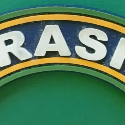 BRASIL - insigne d'épaule en couleur