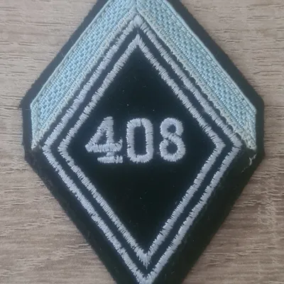 Losange 408eme CLT / Modèle Troupe/ 1ere Classe 