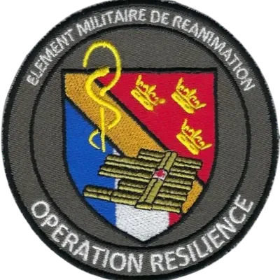 SSA : Elément Militaire de Réanimation Opération Résilience Mulhouse (100mm)