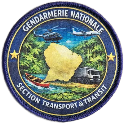 Section transport et transit Gendarmerie Guyane 