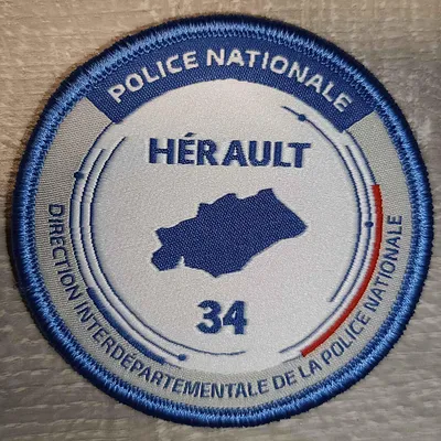 Ecusson DIPN 34 (Hérault)