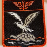 Blason 4F orange et noir