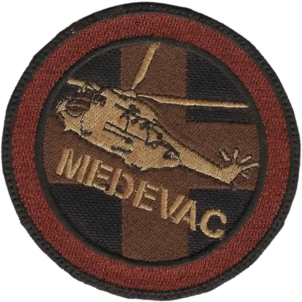SSA : Equipes MedEvac croix marron