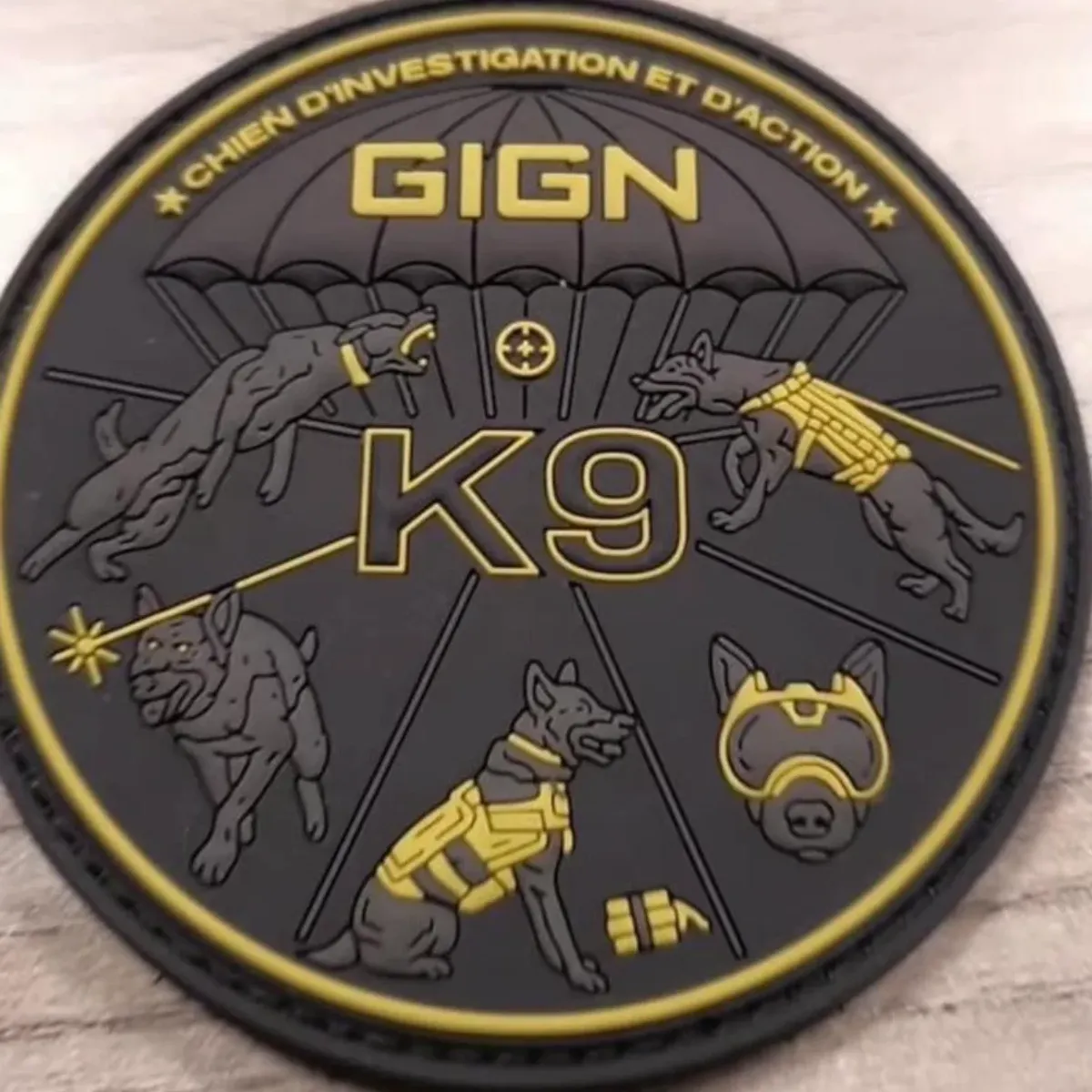 GIGN - K9 - Chien d’Investigation et d’Action