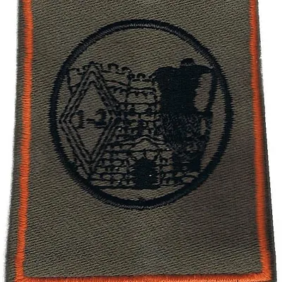 Passant d'épaule du 1er-2ème Régiment de Chasseurs - Escadron de Base et d'Instruction (V1)