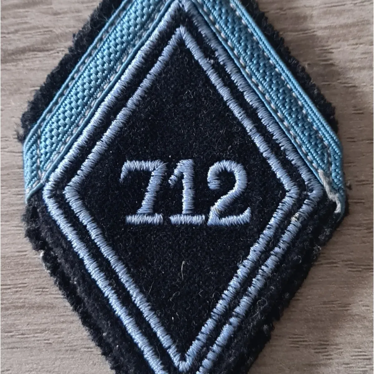 Losange 712eme CT / Modèle Troupe / 1ere Classe 